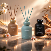 Diffuseur de parfum AIKUN Deluxe en coffret cadeau, marque privée, pour hôtel et maison, décoration élégante, ambiance fraîche, diffuseur à bâtonnets