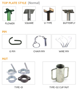 Puntales de Acero Galvanizado Telescópicos Ajustables de Alta Resistencia para Andamios y Construcción - <span class=keywords><strong>Precio</strong></span> - Product Image 3