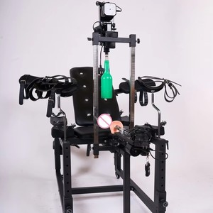 Meubles sexuels multifonctionnels BDSM, masturbateur masculin, machine sexuelle automatique, orgasme forcé, chaise de bondage pour couple adulte - Product Image 4