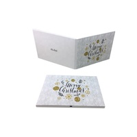 Meilleures ventes 4.3 pouces LCD carte vidéo livret vidéo pour la fête de noël