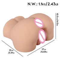 Kit de massage et de soin corporel pour homme, modèle inversé Yin Buttocks