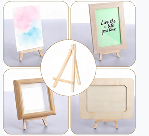 Mini Caballete de Madera de Pino Huixishi para Pintura y Dibujo, Ideal para Fotos de Bodas, Letreros, Manualidades, Exhibición y Regalos - Product Image 5