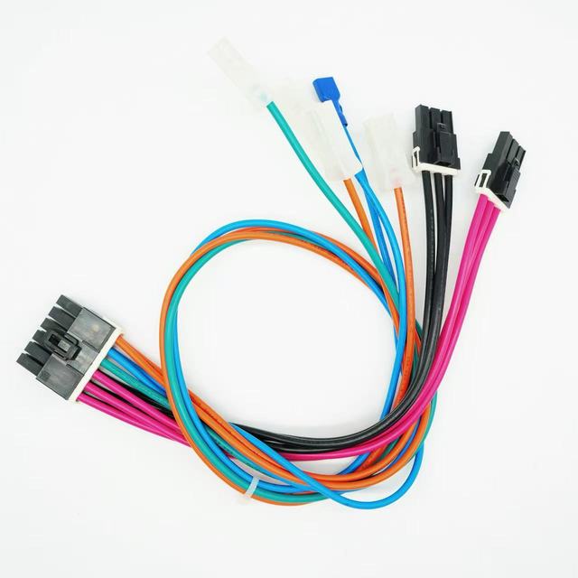 Custom Wiring Harness Molex Type 2-pin 3-pin 6-pin Suitable for Server Power Wire Harness
