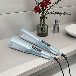 Plancha de pelo de salón profesional turmalina cerámica iónica titanio eléctrico 1 año de garantía <span class=keywords><strong>precio</strong></span> competitivo al por mayor - Product Image 1