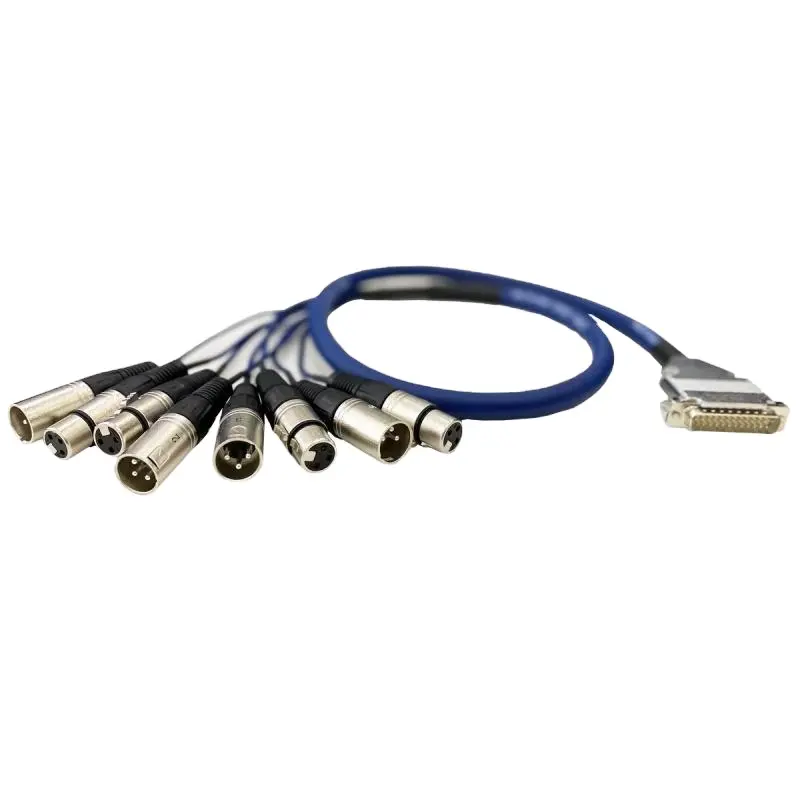 AES/EBU & ANALOG DB25 to XLR DB25 to XLR Snake Cable Digital DB25 to XLR-Male Snake Cable