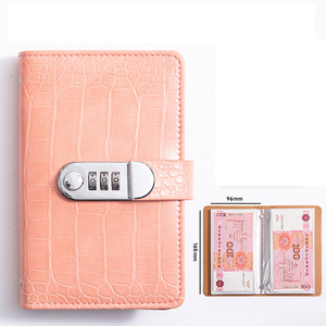 Planificador de Ahorro de Dinero con Tapa Dura A6, 50 Hojas de PP, Álbum de Cuero Sintético con Diseño de Cierre - Product Image 6