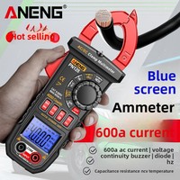 Multimeter LCD Digital Cerdas Presisi Tinggi Profesional AC/DC Amperemeter Multi-Fungsi untuk Teknisi Listrik Pengukur Tegangan Frekuensi