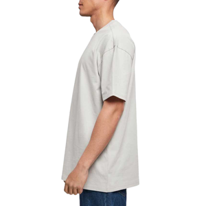 Streetwear à épaules tombantes pour hommes de haute qualité T-Shirt blanc pur coton grande taille lavé fabrication directe en usine BD - Product Image 3