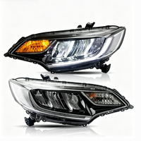 Conjunto de Faros LED de Fábrica con Certificación DOT, Piezas de Iluminación Automotriz para Honda Fit Jazz EX L LX DX Sport 2014-2021