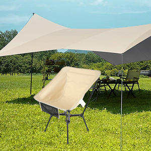 Chaise de camping portable, chaise pliable légère, chaise de randonnée ultralégère pour camp en plein air, randonnée, <span class=keywords><strong>voyage</strong></span>, plage - Product Image 5