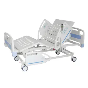 ABS Material Electric Hospital Bed With Headboard And Tailboard 3-Function Metal Hospital Bed 1 Year Warranty