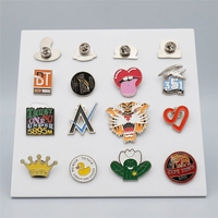 Badges et étiquettes personnalisés à épingler – Créez votre propre logo – Artisanat métallique – Épingles en émail souple