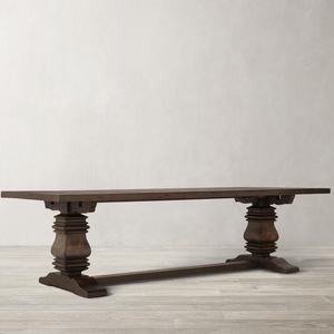 <span class=keywords><strong>Haute</strong></span> qualité 8-10-12 places grand rectangle en bois <span class=keywords><strong>massif</strong></span> de <span class=keywords><strong>chêne</strong></span> vintage conceptions de <span class=keywords><strong>table</strong></span> à manger - Product Image 6