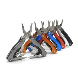 Nhỏ Đa Công Cụ Kìm Kit Thép Không Gỉ Mini Pocket Cơ Khí Dụng Cụ Cầm Tay EDC Đa Công Cụ Keychain Plier