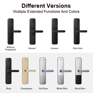Liliwise Manufacture Digital Cerraduras Electrics Smart Door <b>Locks</b> Tuya TTlock Fingerprint Wifi Keyless Waterproof Smart <b>Lock</b> - Product Image 3