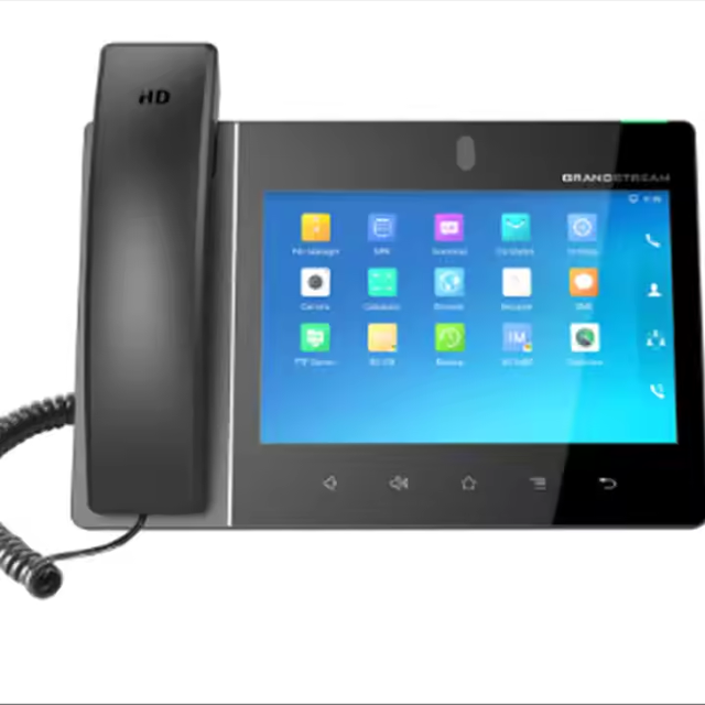 HD Grandstream GXV3380 IP Video Phone Integrated Video Communications Solution High-End Smart Video Phone