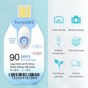 Termômetro <span class=keywords><strong>Digital</strong></span> XINKE TempU09 com Registro de Dados USB, Monitoramento de Temperatura e Pressão, Controle Inteligente por App, Excel OEM IP67 - Product Image 1