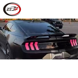 CZJF nouveau feu arrière LED modifié pour <span class=keywords><strong>Ford</strong></span> <span class=keywords><strong>Mustang</strong></span> 2015 <span class=keywords><strong>2016</strong></span> 2017 2018 feux arrière gris clignotant feux de freinage <span class=keywords><strong>prix</strong></span> usine - Product Image 3