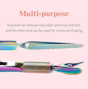 Coupe-<span class=keywords><strong>cuticules</strong></span> en acier inoxydable à double tête, <span class=keywords><strong>pince</strong></span> à épiler, pousse-<span class=keywords><strong>cuticules</strong></span>, <span class=keywords><strong>pince</strong></span> à modeler, <span class=keywords><strong>pince</strong></span> à épiler de type X, outils de manucure - Product Image 3