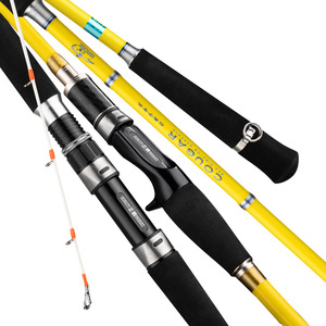 Caña de Pescar para <span class=keywords><strong>Barco</strong></span>, de Carbono, Acción Rápida, Media-Ligera, Punta Blanca, Tamaño 40, para Capturar Pargo, <span class=keywords><strong>Barracuda</strong></span>, Marlín, Punta Luminosa - Product Image 1