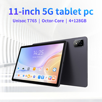 Tablette Android 16 5G LTE de 10,95 pouces avec processeur Unisoc T765, écran tactile capacitif - Utilisation éducative pour les étudiants et les professionnels