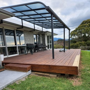 방풍 옥외 차고 헛간 금속 알루미늄 차 항구 폴리탄산염 지붕 덮개 간이 차고 일요일 그늘 - Product Image 6