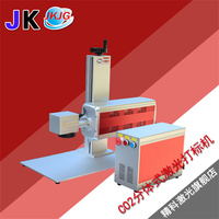 JINGKE RF CO2 machine de marquage laser pour vêtements jeans livre couverture de téléphone imprimante en cuir