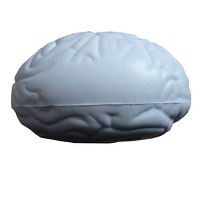 Balle anti-stress promotionnelle en mousse en forme de cerveau pour soulager le stress - Product Image 4