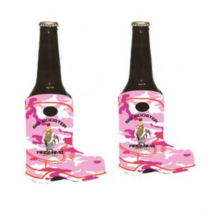 New Arrival Personalized Neoprene Stubby Holder Custom Logo Printed <b>Shoe</b> Boot Shaped Beer Can Cooler Bag - Product Image 2