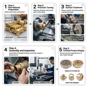 Adaptador de Rosca Macho a Hembra XingLong de Aleación de Aluminio, Acoplamiento de Alto Rendimiento Tipo CN/FUJ, Conexión Rápida <span class=keywords><strong>para</strong></span> Manguera Contra Incendios de 1.5/2.5 Pulgadas - Product Image 6