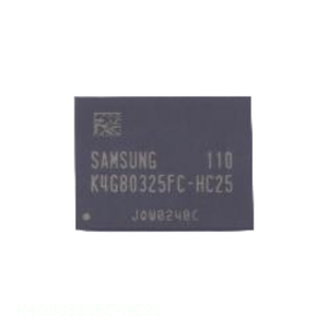 Komponen sirkuit elektronik saluran pabrikan K4G80325FC-HC25 FBGA-170 - Product Image 1