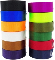 Usine de vente en gros personnalisé tissé Web Band accepter logo personnalisé en nylon coton polyester sangle ceinture pour vêtement chaussures vêtements