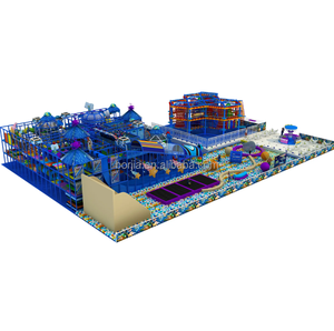 Área de juegos interior para niños, conjunto de equipos de juego suave, área de juegos interactiva comercial con tobogán y estructura de escalada - Product Image 6