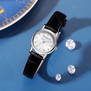 Montre-bracelet de sport pour homme, luxe, acier inoxydable, bracelet en cuir, verre saphir, mouvement à quartz étanche, pour usage professionnel - Product Image 1