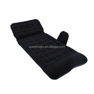 Matelas gonflable de taille de reine de lit d'air de voiture de soleil pour le siège arrière de voiture-couverture et dessus pliables portatifs de PVC conception moderne - Product Image 4