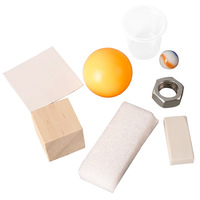 Expérience scientifique DIY : Découverte des caractéristiques des objets – Artisanat scientifique pour enfants, petite création, assemblage en bois fait main