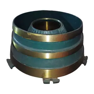 Factory Processed High Manganese Steel Cone Crusher Accessories Spare Parts For Mining Machine Mantle And Bowl Liner