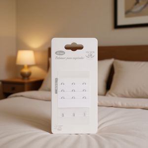 Estensore per reggiseno Ilan 5,5 cm bianco per regolazione del reggiseno - Product Image 2