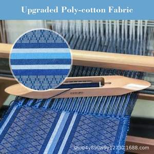 Hamaca doble Woqi azul de poliéster con capacidad para 205 lb, portátil para exteriores, con bolsa de transporte y correas para árboles. - Product Image 2