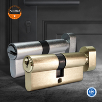 Cylindres de serrure de porte à clé Fac Pre 60 70 80 mm avec 3 clés, norme ANSI Grade 1
