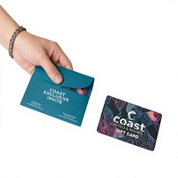 Porta Tarjetas de Hotel/Habitación Personalizado, Impresión Offset, Funda para Tarjetas de Visita, Funda Tipo Sobre con Impresión, Reciclable