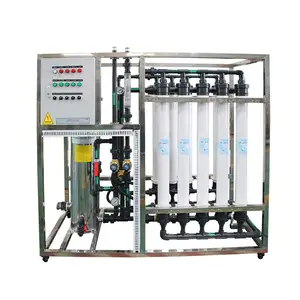 Electronics Factory 5000 Stainless Groundwater Well Water Turbidity Removal Ultrafiltration Drink Water Directly System