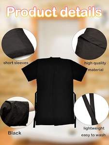 Kimono Impermeabile in Poliestere con Logo Personalizzato per Parrucchieri, Saloni di Bellezza, Spa, per Donne, Uomini, Adulti e Bambini - Product Image 3