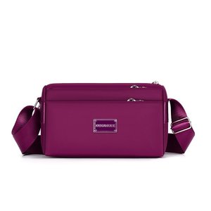 Crossbody Women's Shoulder Bag Black Waterproof Cylindrical Shape Zipper Closure Everyday Use Summer 2025 - Product Image 3