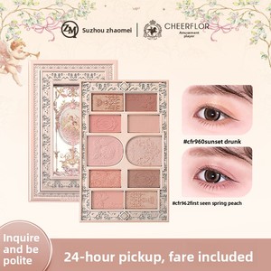 Paleta <span class=keywords><strong>de</strong></span> Sombras <span class=keywords><strong>de</strong></span> <span class=keywords><strong>Ojos</strong></span> Cheerflor Playful Angel Sparkling Wonderland, Diez Tonos Tierra, Acabado Mate, Maquillaje Diario - Product Image 5