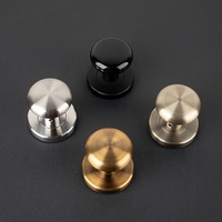Serrure de porte cachée simple face en bronze antique poignées en alliage de zinc de style moderne de haute qualité pour chambre intérieure pour hôtels