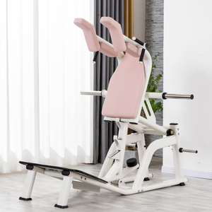 Nouveaux produits, vente en gros d'usine, équipement <span class=keywords><strong>de</strong></span> fitness pour salle <span class=keywords><strong>de</strong></span> sport, machine à pousser les hanches en acier, entraînement musculaire, rack à squats Huck - Product Image 2