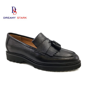 Genuine Leather Loafers - Slip-On Dress Shoes for Men Genuine Leather Loafers - Slip-On Dress Shoes for Men