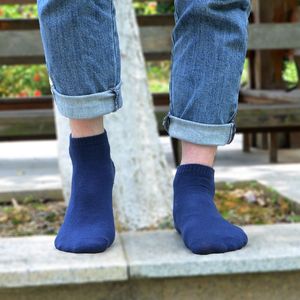 Men's Solid Color Ankle <b>Socks</b> Breathable No Show Casual Daily Use Summer <b>Socks</b> <b>Black</b> White Navy Gray - Product Image 4