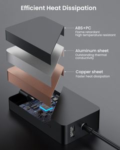 เครื่องชาร์จแบตเตอร์รี่102วัตต์สำหรับ <span class=keywords><strong>Microsoft</strong></span> <span class=keywords><strong>Surface</strong></span> LAPTOP <span class=keywords><strong>Studio</strong></span> พื้นผิวแล็ปท็อป3 4 5 Windows <span class=keywords><strong>Surface</strong></span> Pro - Product Image 5